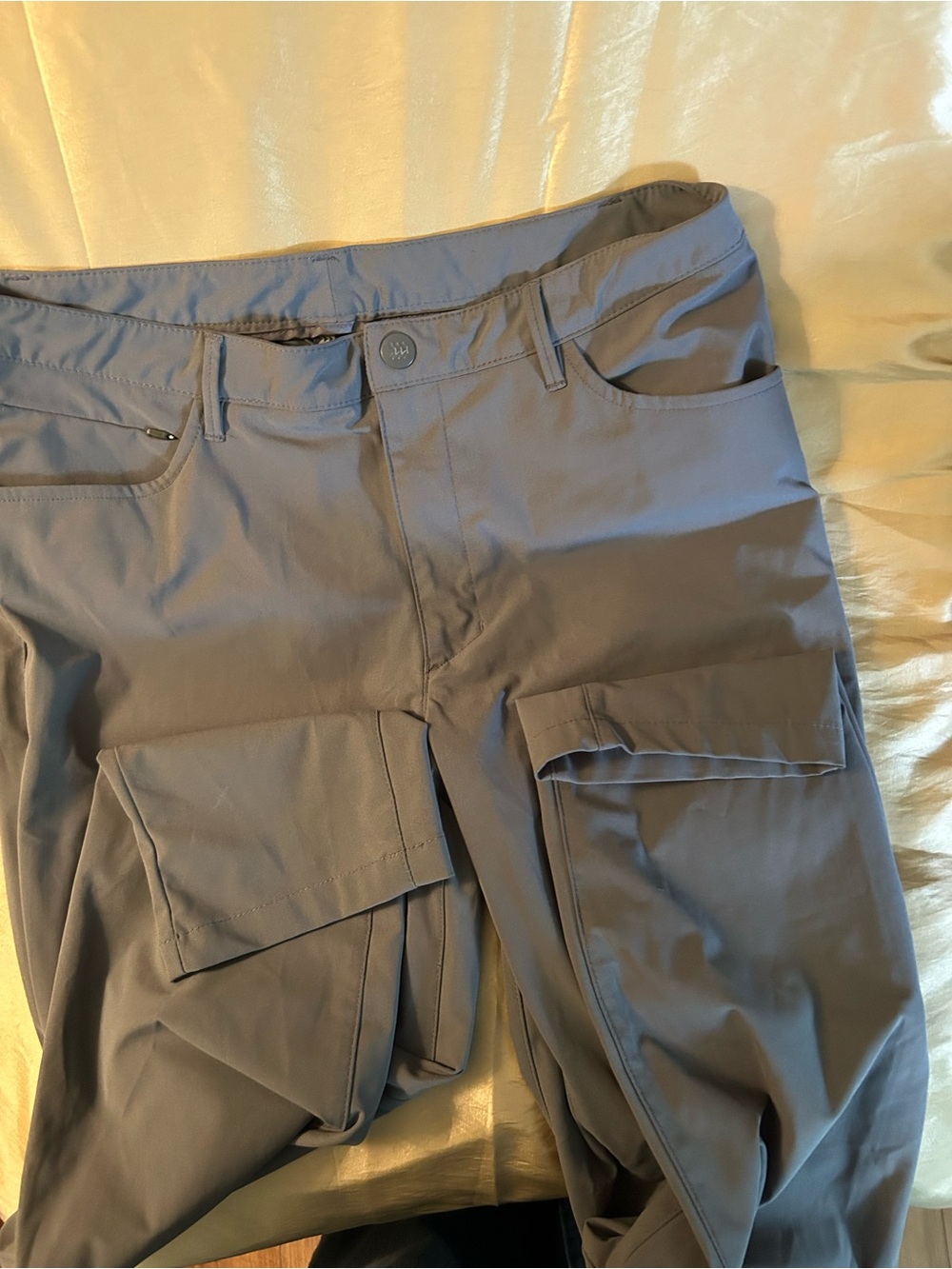 all in motion Men's Light Gray Cargo Pants